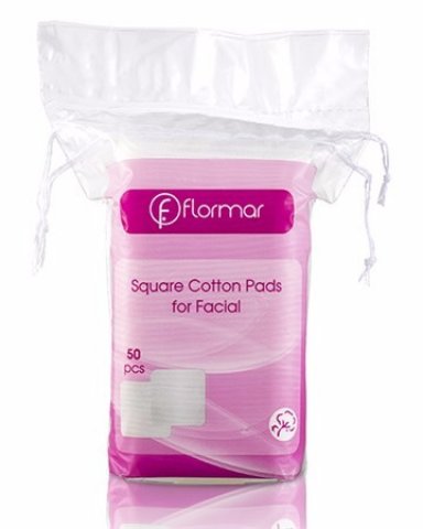 SQUARE COTTON PADS FOR FACIAL